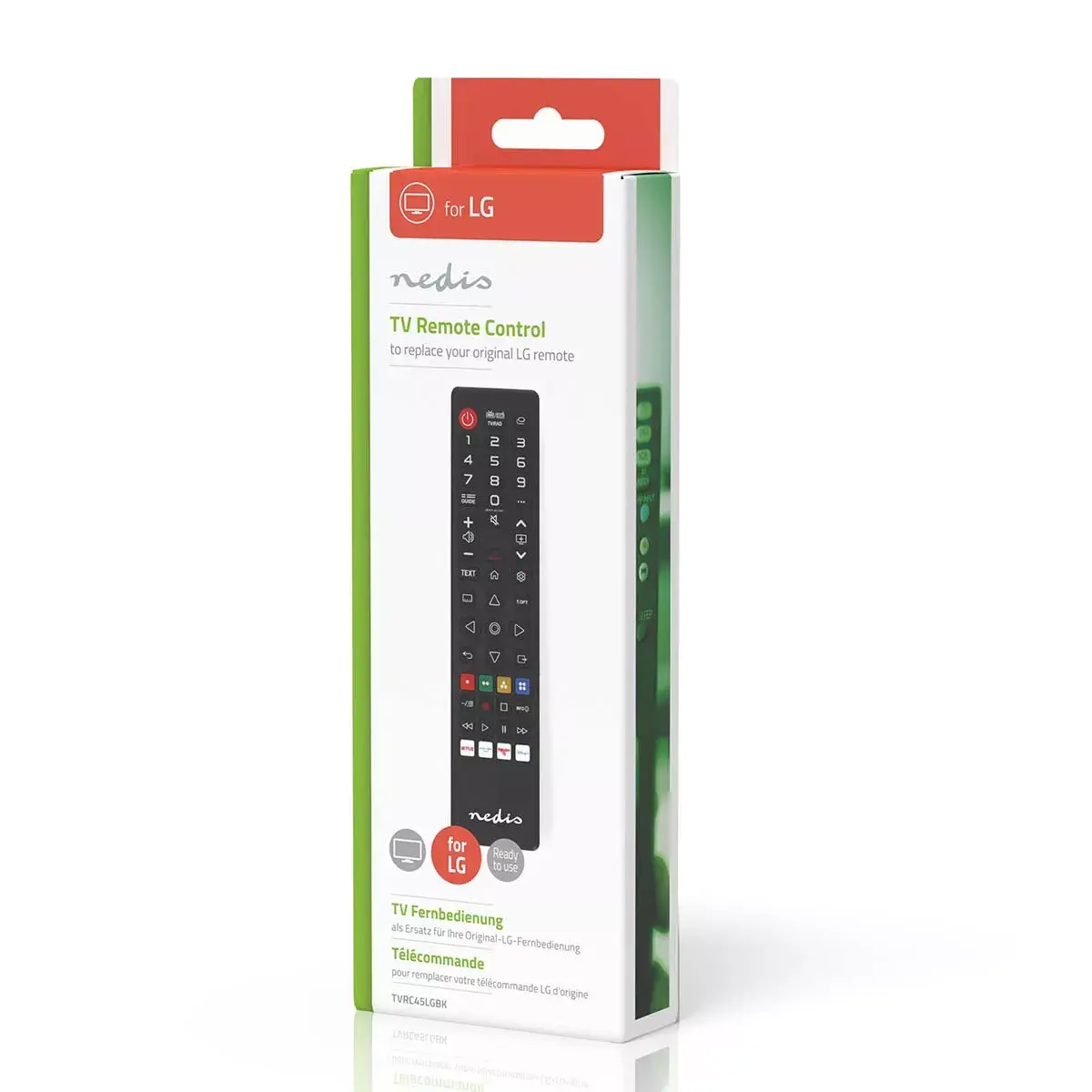Пульт ДУ Nedis TVRC45LGBK Photo 3