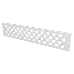 Patch panel accessory EFB Elektronik VSB2HE-FP-48E2-D-RDM — rack mount 2U for fiber cables