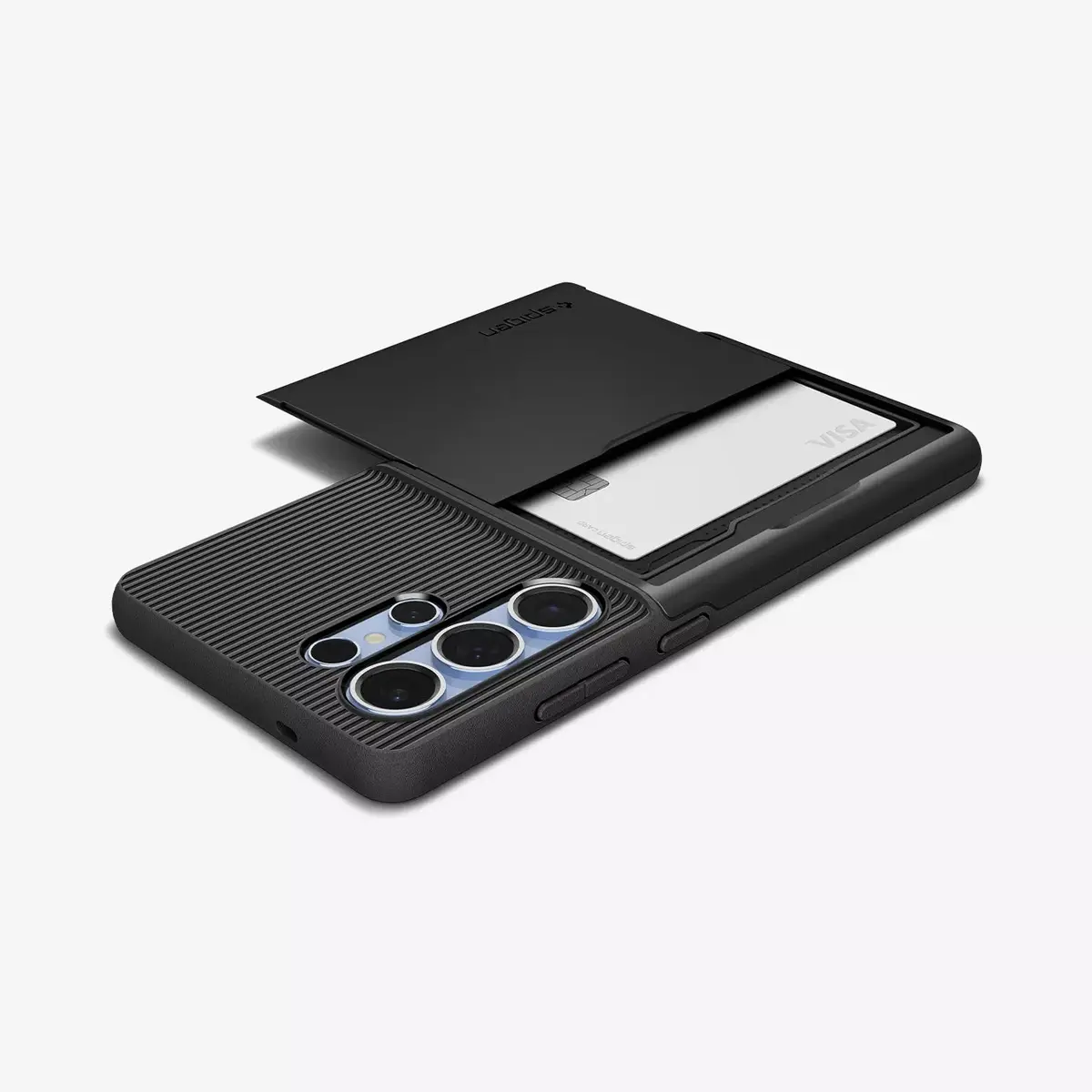 Vāks Spigen Galaxy S25 Ultra Slim Armor CS Melns Photo 5