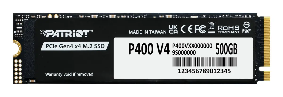 SSD diskdziņš Patriot 500GB M.2