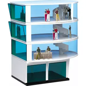 Игровая башня Carrera Toys Press Tower — синий/прозрачный/белый, игрушечная башня