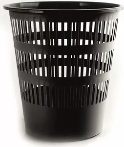 Waste bin Donau 12 L black DONA0771 — 12-litre tabletop/trash can