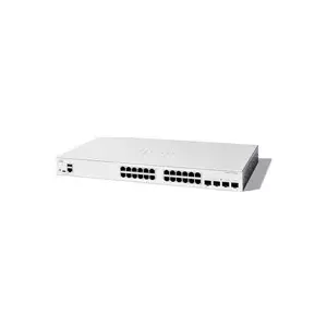 Switch Cisco C1300-24T-4G — 24x Gigabit Ethernet, 4x SFP, fanless (refurbished)