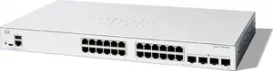Управляемый коммутатор L2/L3 Gigabit Ethernet Cisco C1300-24T-4G с 24 портами RJ-45 и 4 модулями SFP
