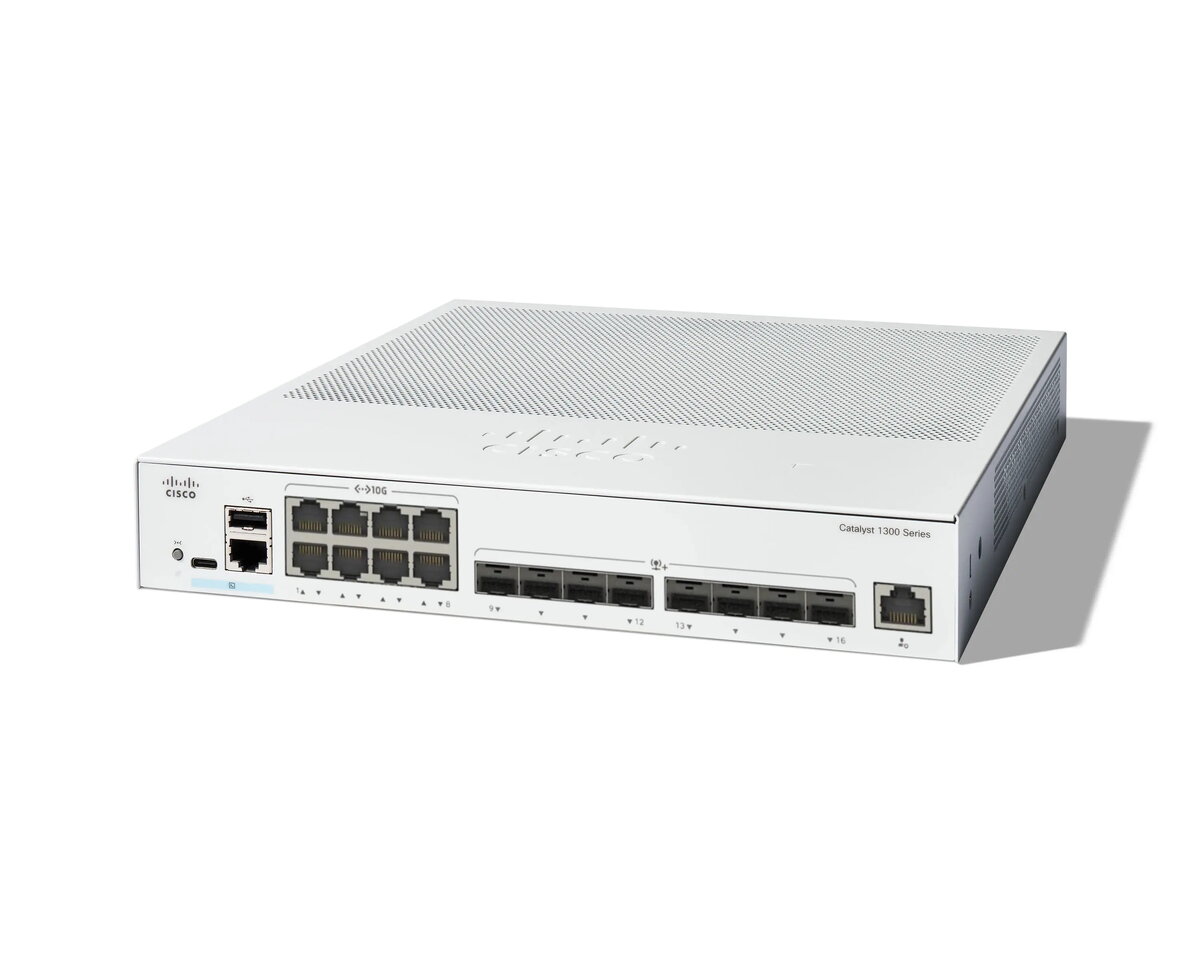 Cisco Catalyst C1300-16XTS pārvaldāms L2/L3 pelēks