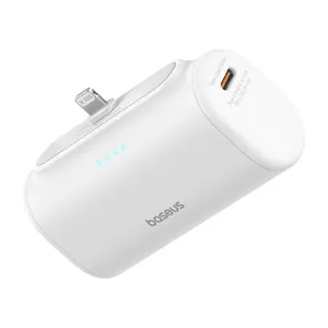 Портативный аккумулятор OS-Baseus Compact IP 5000mAh 20W (белый)