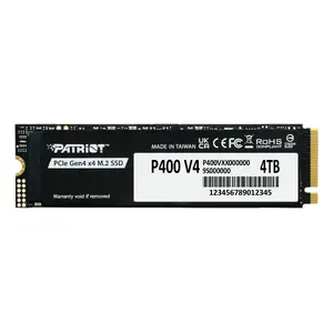 Solid State Drive PATRIOT P400 V4 4 TB M.2 NVMe (4000 GB, M.2, Black)