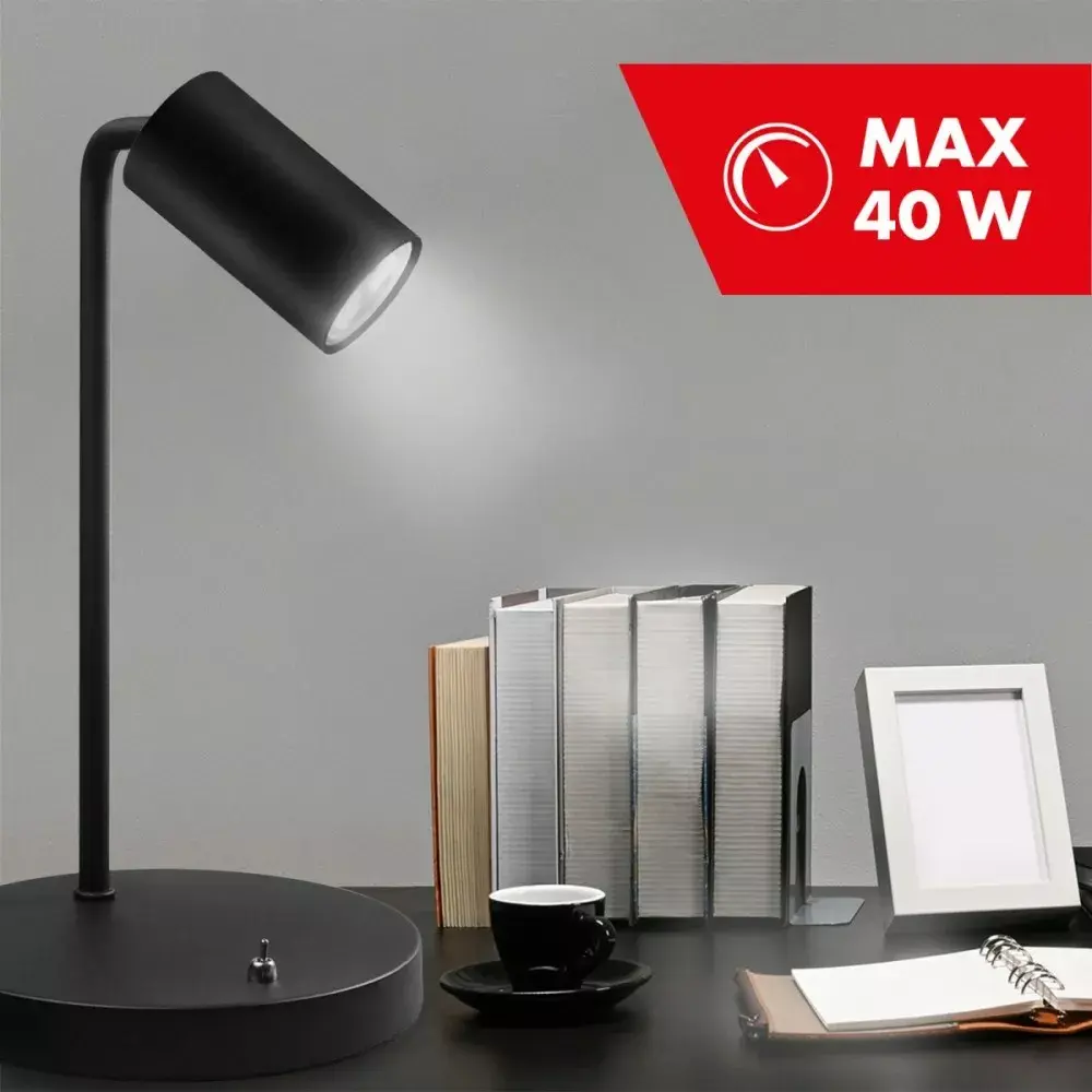 Galda lampa MACLEAN MCE370 B — GU10, slēdzis Photo 2
