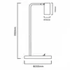 Galda lampa MACLEAN MCE370 B — GU10, slēdzis Photo 4