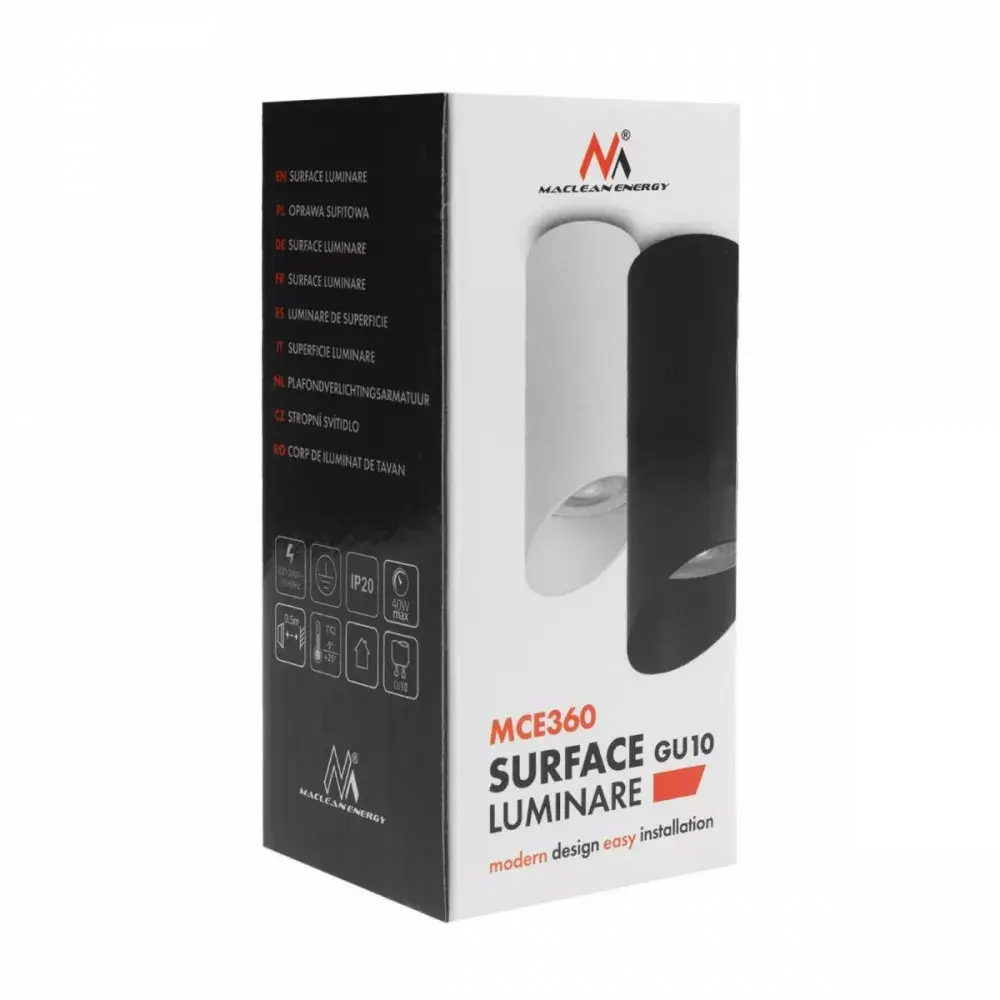 MACLEAN GU10 aluminum spot tube MCE360 W Photo 4