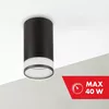 Aluminum GU10 surface-mount holder MACLEAN MCE361 B Photo 2
