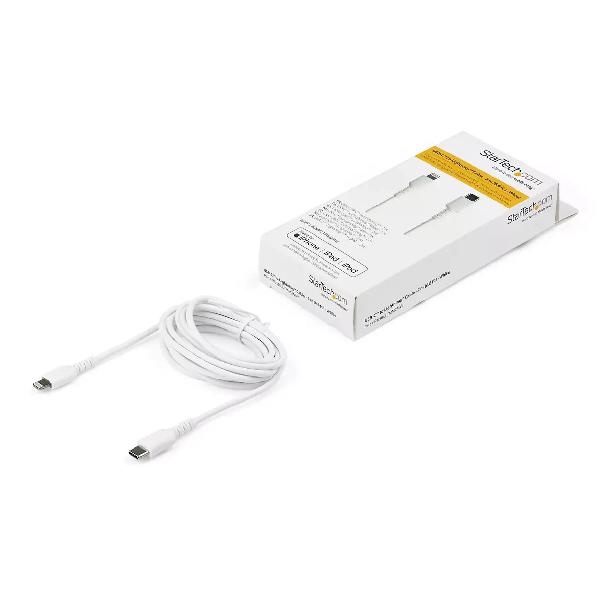 USB-C to Lightning Cable StarTech.com RUSBCLTMM2MW Photo 5