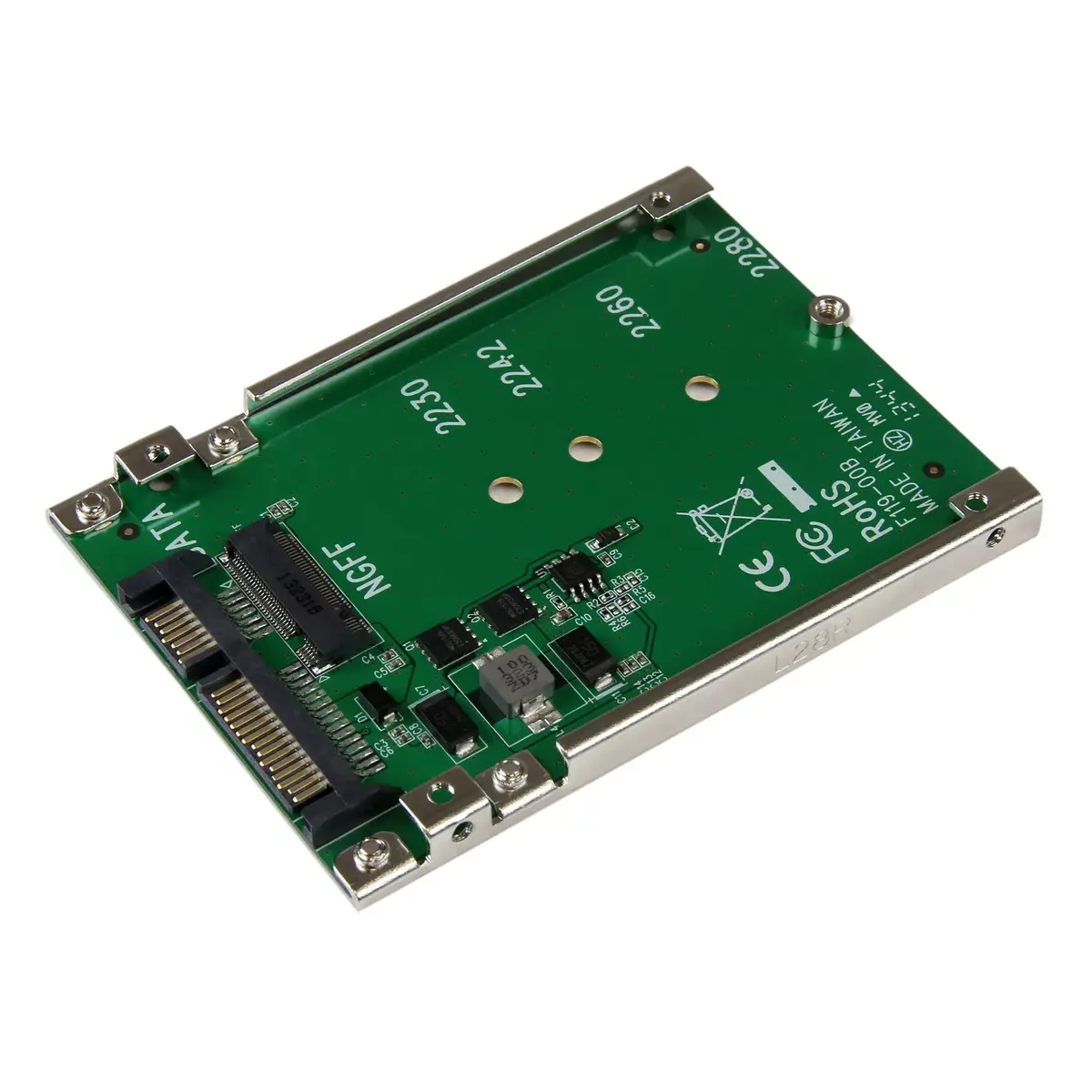 M.2 SATA SSD uz 2.5in SATA adapteris StarTech.com SAT32M225 Photo 5
