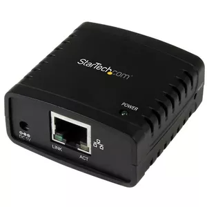Ethernet uz USB 2.0 tīkla LPR drukas serveris StarTech.com PM1115U2 Melns