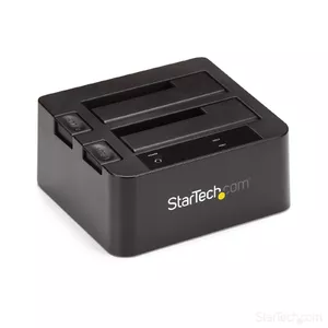 Hard Drive Docking Station StarTech.com Dual-Bay USB 3.1 2.5/3.5" SATA SDOCK2U313