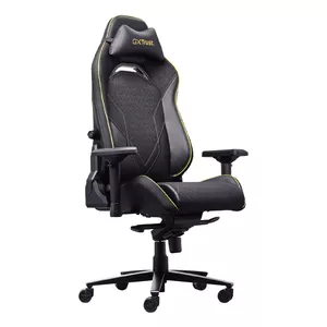 Universal gaming chair TRUST GXT 721 Ruya Pro — black, PU leather seat, 4D armrests, aluminium base, for users up to 150 kg
