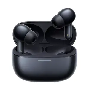 Austiņas Xiaomi Buds 6 Pro — binaurālas in-ear bezvadu austiņas, Bluetooth 5.3, ANC, IP54, 36 h ar futlāri, bezvadu uzlāde, USB-C, Space Black