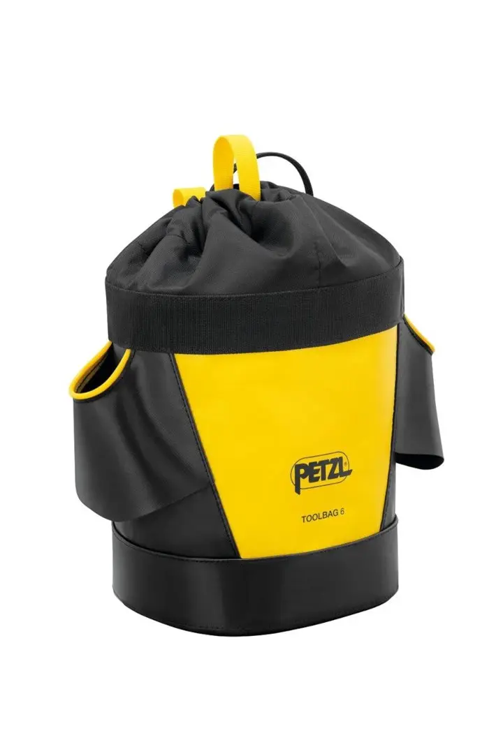 Instrumentu maciņš Petzl Toolbag 6 melni‑dzeltens