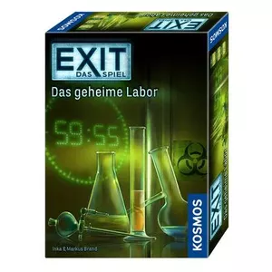 Kosmos 692742 EXIT - Das Spiel - Das geheime Labor Deduction Board Game for Players Aged 12 and Older