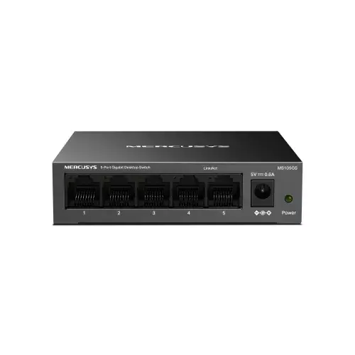 MERCUSYS MS105GS 5 portu Gigabit nekonfigurējamais komutators Photo 7