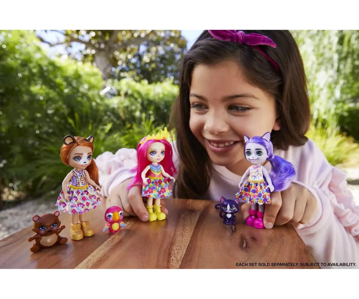 MATTEL Enchantimals SISTERS ASSORTMENT mini lelles Photo 2