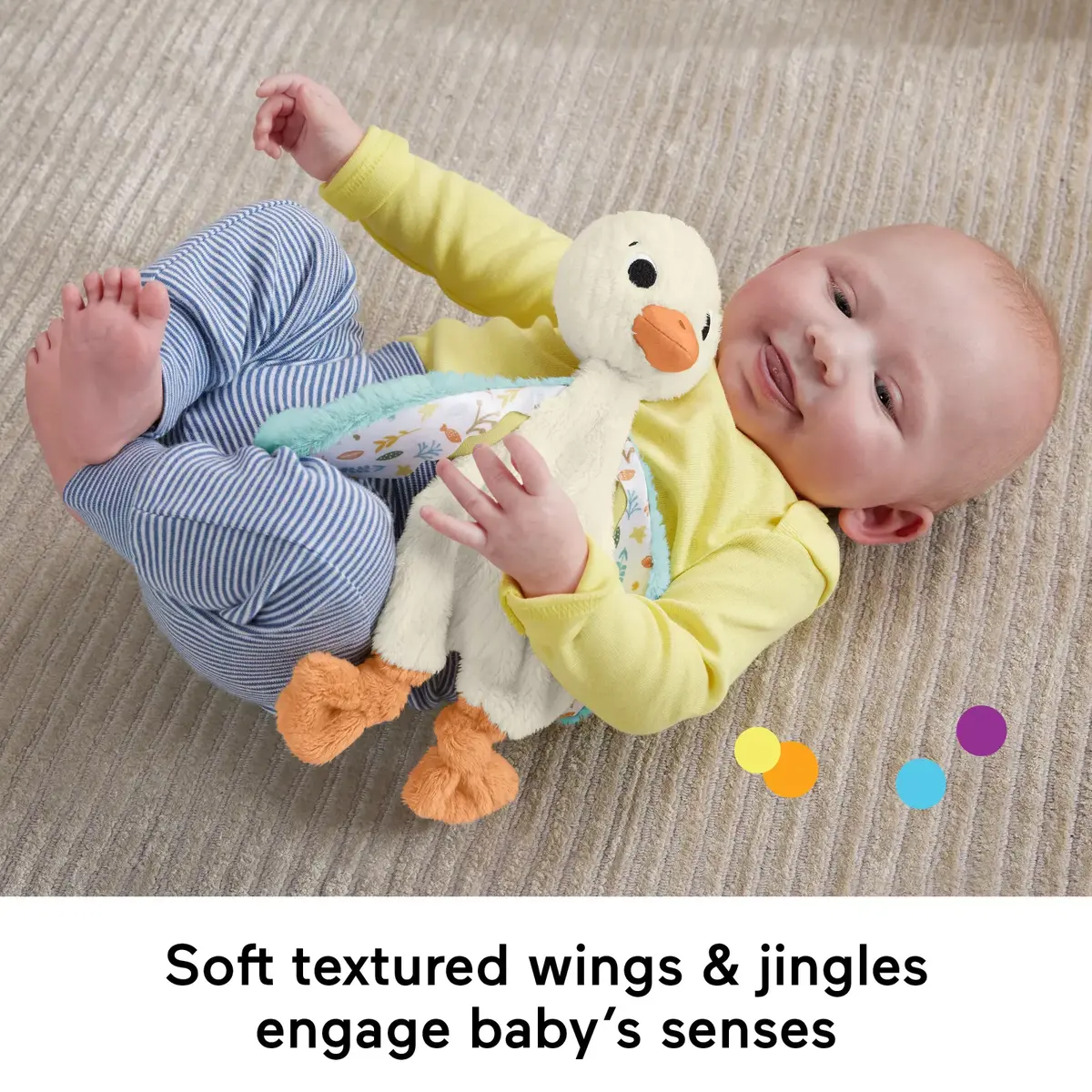 Rotaļlieta gailis Fisher-Price Snuggle Up Goose Photo 10