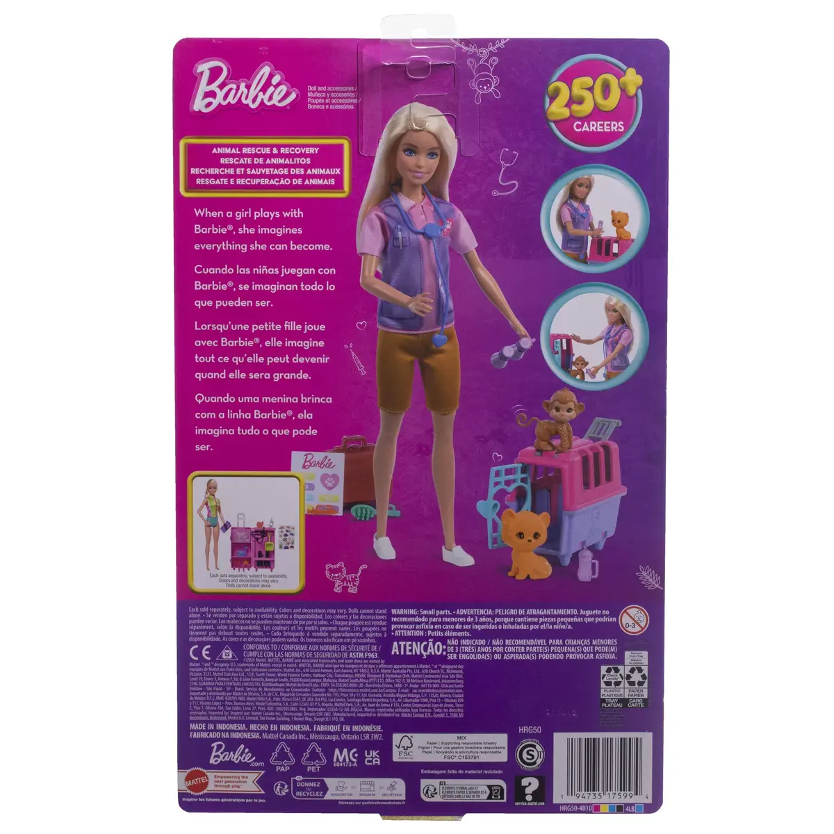 Modes lelle Mattel Barbie HRG50 Photo 12