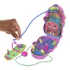 Leļļu spēļu komplekts Mattel Polly Pocket Mammu Mērkaķis un Bērns Photo 5