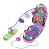 Leļļu spēļu komplekts Mattel Polly Pocket Mammu Mērkaķis un Bērns Photo 7