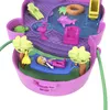 Leļļu spēļu komplekts Mattel Polly Pocket Mammu Mērkaķis un Bērns Photo 11