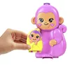Leļļu spēļu komplekts Mattel Polly Pocket Mammu Mērkaķis un Bērns Photo 13