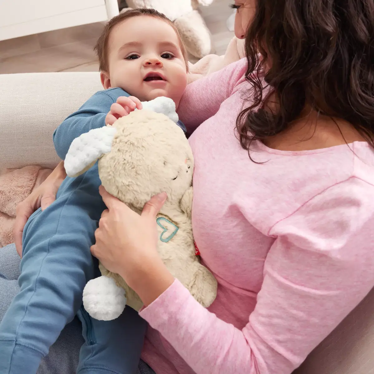 Rotaļlieta trušelis Fisher-Price Soothe & Settle Bunny Photo 4