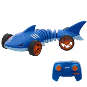 Figure vehicle Hot Wheels SHARK SPEEDER RC 1:15 Scale Blue Orange