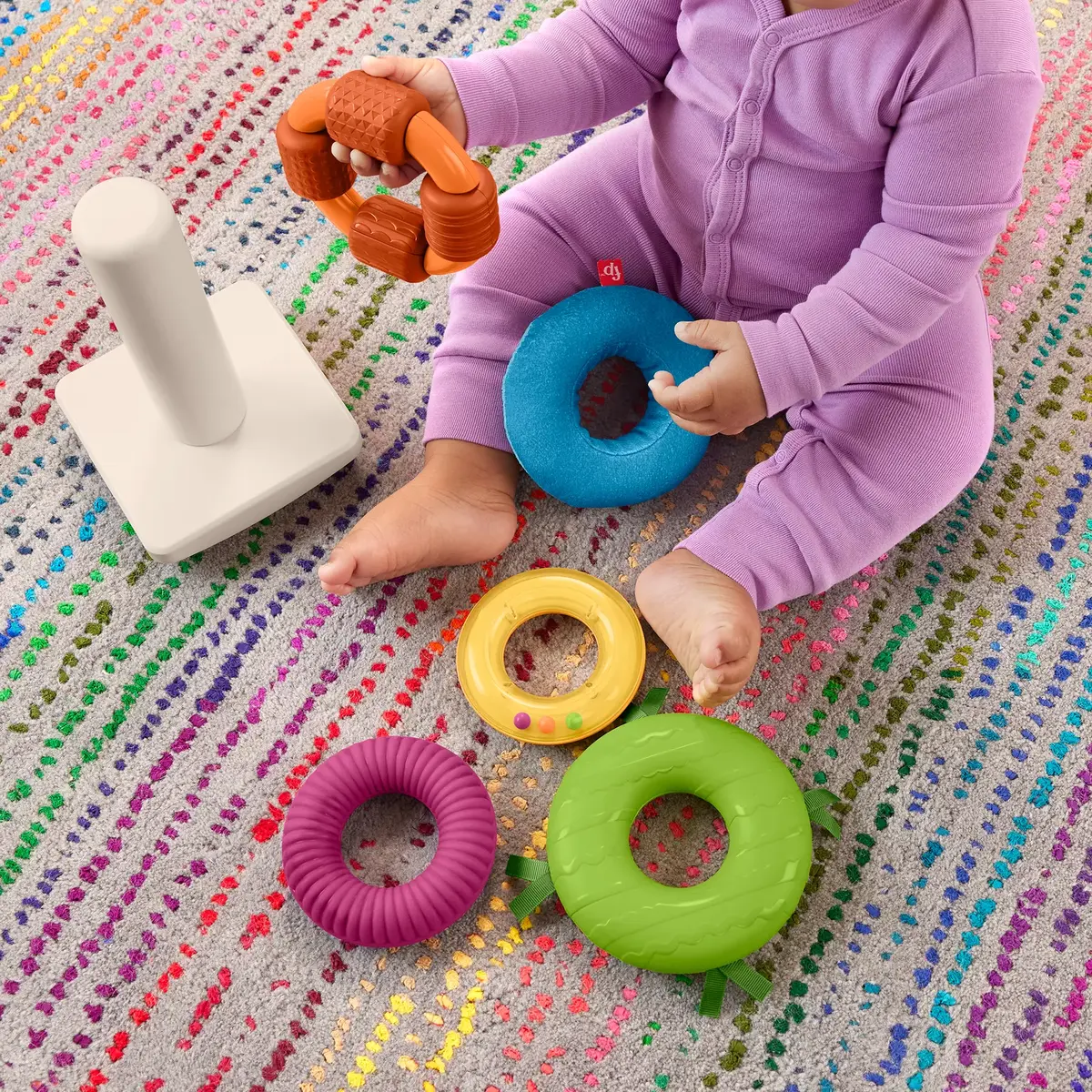 Sensory Rock-A-Stack Fisher-Price HXK47 Photo 5