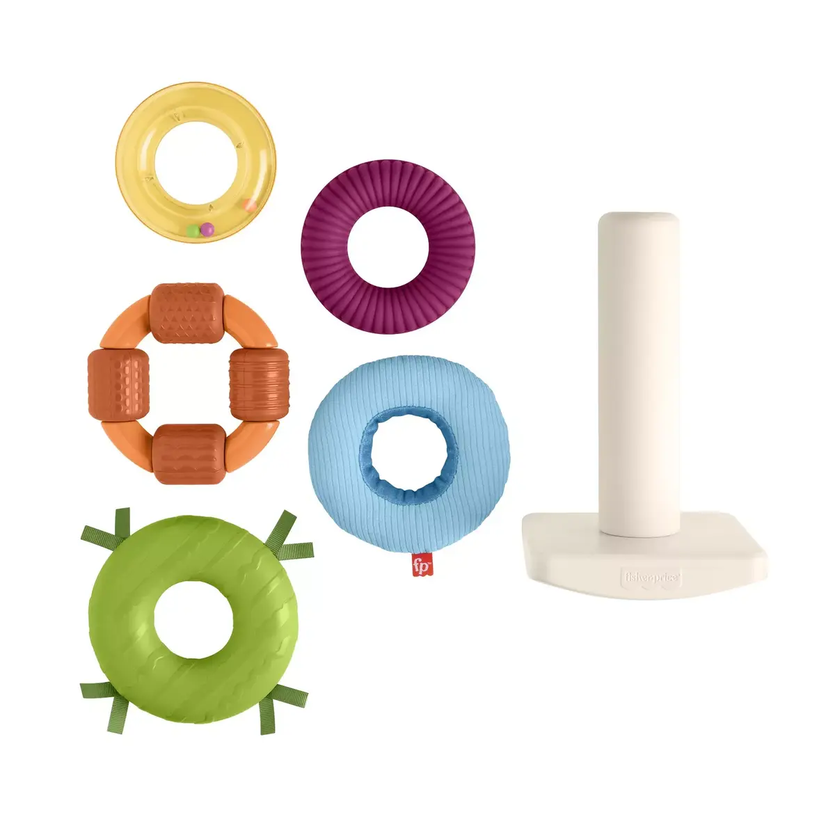 Sensory Rock-A-Stack Fisher-Price HXK47 Photo 10