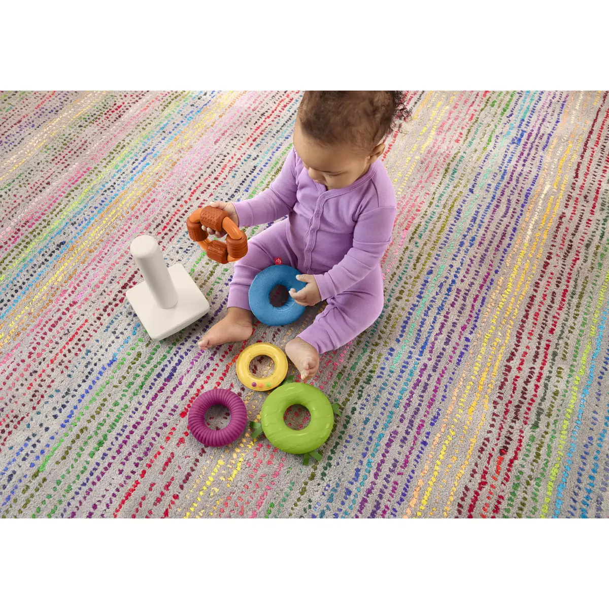 Sensory Rock-A-Stack Fisher-Price HXK47 Photo 18