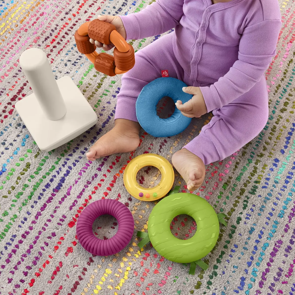 Sensory Rock-A-Stack Fisher-Price HXK47 Photo 19