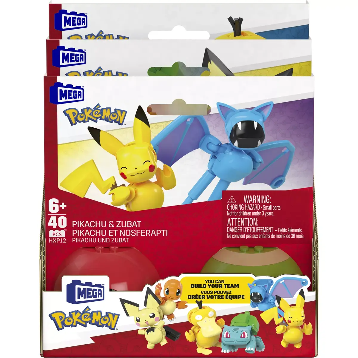 Коллекция Покé Ball 3 MEGA Pokémon Photo 3