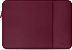 Laptop neoprene sleeve Tech-Protect Neopren 14 inch — red, padded protective cover