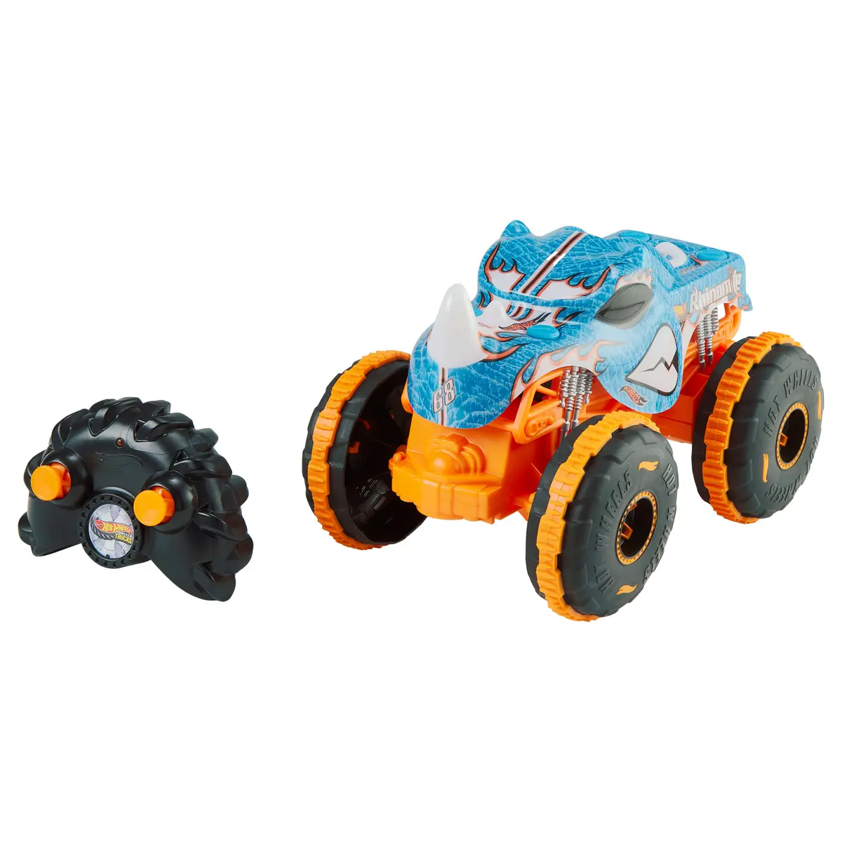 Tālvadības rotaļu automašīna Hot Wheels Monster