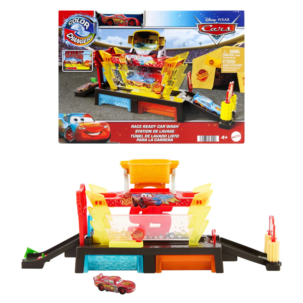 MATTEL Disney Pixar Cars Automašīnu mazgāšanas