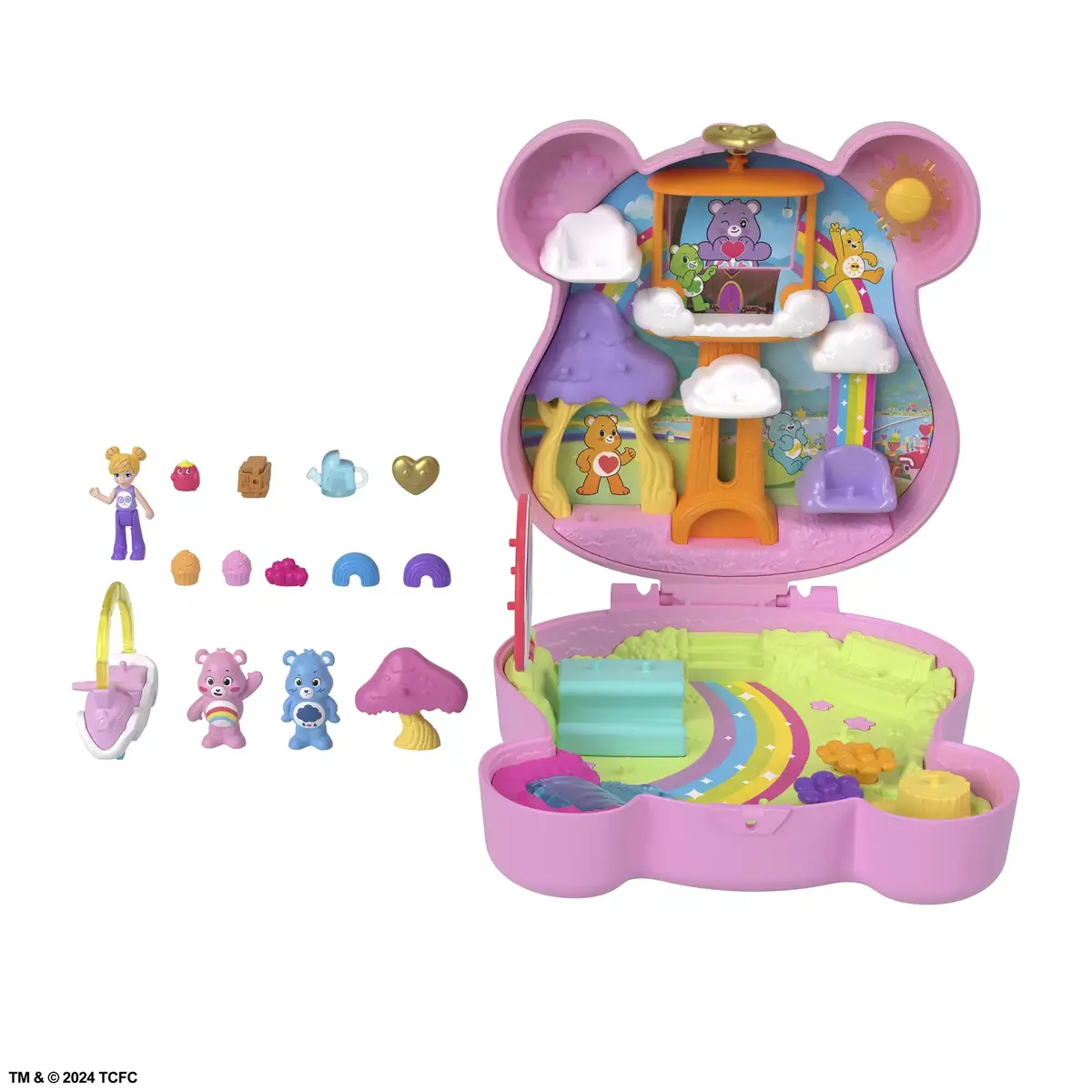 Animal Polly Pocket Care Bears Compact Photo 2