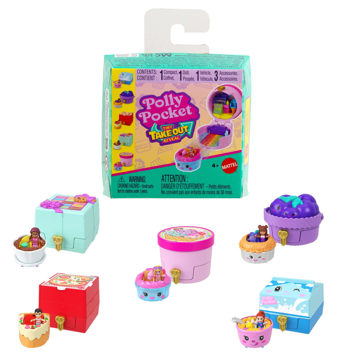 MATTEL Polly Pocket Tiny Take Out