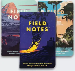 Пазл Ravensburger Notes Field Notes Parki Narodowe USA Glacier Haw — иллюстрированный jigsaw-пазл