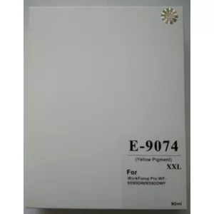 Tintes kasetne Orink aizvietotājs Epson T9074 C13T907440, melna (MPN HAN-05161)