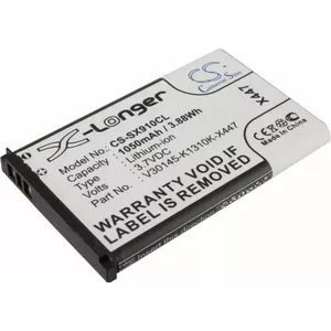 Replacement Battery Cameron Sino for Siemens Gigaset SL910 / SL910H / SL910A (model V30145-K1310-X447, MPN SB8104)