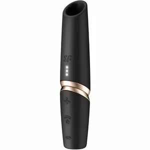 Clitoral stimulator Satisfyer Perfect Kiss Wave Black Gold — Satisfyer D-242632