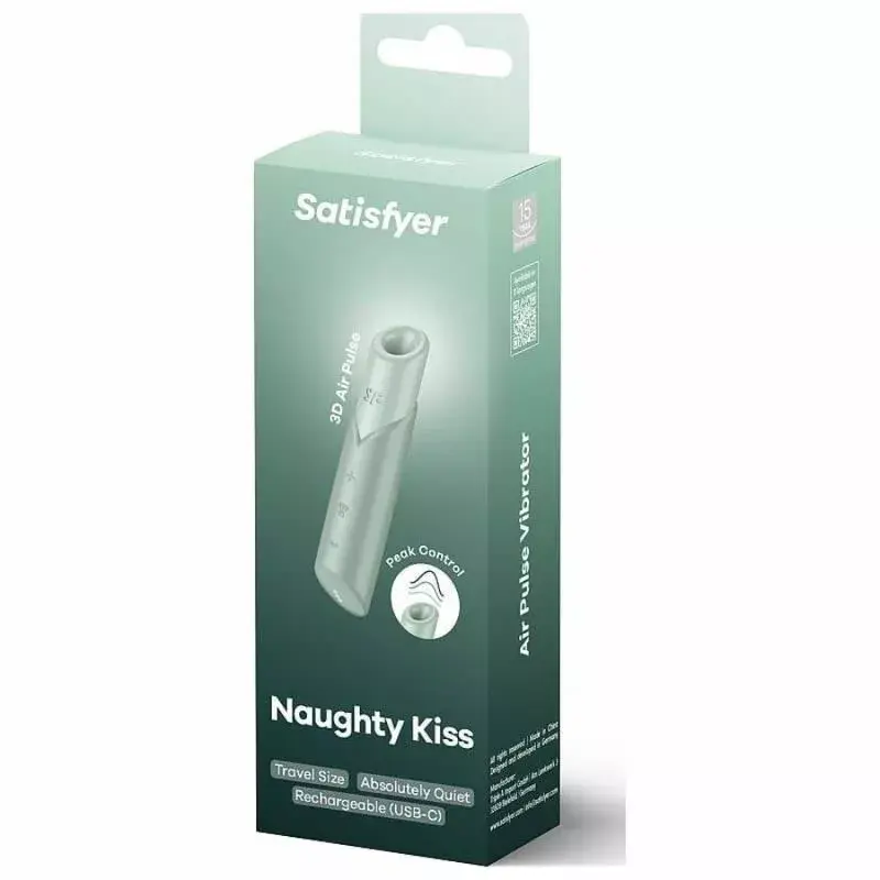 Clitoral stimulator Satisfyer Naughty Kiss Wave D-242633 Photo 2