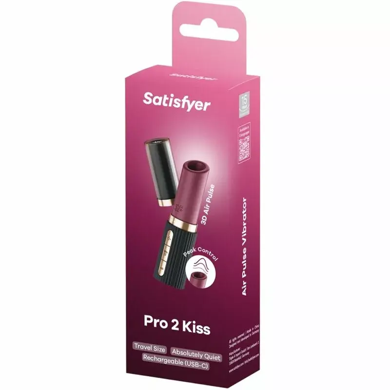 Klitorālais stimulators Satisfyer Pro 2 Kiss Wave Photo 6