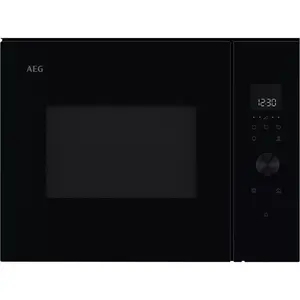 Combination microwave AEG TB5SM171DB built-in, 17 L capacity, 800 W, LED display, rotary and touch controls